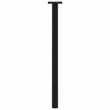 Console Table Legs 4 pcs Black 72 cm Steel 4012492