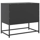 TV Cabinet Black 68.5x39x60.5 cm Steel 846470
