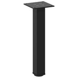 Coffee Table Legs 4 pcs Black 42-44 cm Steel 4012452