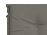 Sunlounger Cushion GEMERT 100% Polyester Grey 190 x 90 x 9 cm 947466