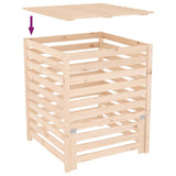 Composter 82.5x82.5x99.5 cm Solid Wood Pine 823815