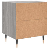 Bedside Cabinet Grey Sonoma 40x35x47.5 cm Engineered Wood 827272