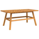 Garden Lounge Set 5 pcs Brown Solid Acacia Wood 3154130