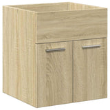 2 Piece Bathroom Furniture Set Sonoma Oak Engineered Wood 3324982