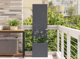 Garden Privacy Screen Anthracite 32 x 150 cm Cold-rolled steel 876387