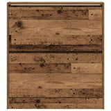 Shoe Cabinet Old Wood 80 x 21 x 87.5 cm Engineered Wood 862214