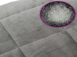 Weighted Blanket Grey 120x180 cm 9 kg Fabric 350717
