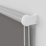 Roller Blind Blackout Grey 150x230 cm Fabric Width 146.6 cm Polyester 4011216