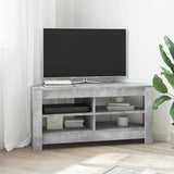 Corner TV Cabinet 102 x 40.5 x 45 cm Concrete Grey 889778