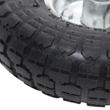 Sack Truck Wheels 4 pcs Rubber 4.10/3.50-4 142976