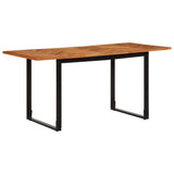 Dining Table 160x80x75 cm Solid Wood Acacia 373618