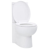 141133 WC Ceramic Toilet Bathroom Corner Toilet White