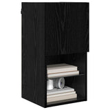 Wall-mounted TV Cabinets 2 pcs Black Oak 30.5 x 30 x 60 cm 882947