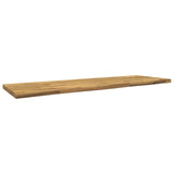 Live Edge Table Top 140 x 40 x 3.5 cm Rectangular White 938466