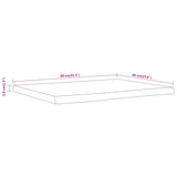 Bathroom Countertop 80x60x3.8 cm Rectangular Solid Wood Acacia 370308