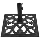 Umbrella Base Black 47x47x33 cm Cast Iron 317764