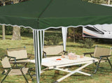Pop-up Party Tent 288 x 288 x 245 cm Green Oxford Fabric 42019750