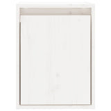 Wall Cabinets 2 pcs White 30x30x40 cm Solid Wood Pine 813478