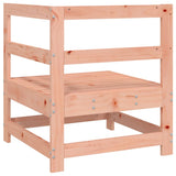Garden Corner Sofa Solid Wood Douglas 825476