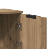Sideboard Artisan Oak 30x30x70 cm Engineered Wood 856961