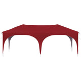 Pop-up Party Tent 575 x 288 x 245 cm Burgundy Oxford Fabric 42019884