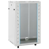 Network Cabinet with Storage Grey 600 x 600 x 1000 mm Steel 30267