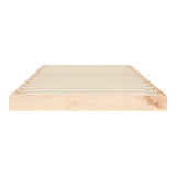 Bed Frame without Mattress 90x190 cm Single Single Solid Wood Pine 823479