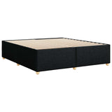 Bed Frame without Mattress Black Super King Fabric 3284769