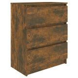 815510 Sideboard Smoked Oak 60x35x76 cm Engineered Wood