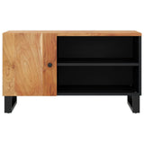 TV Cabinet 80x33x46 cm Solid Wood Acacia&Engineered Wood 351963