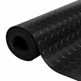 Floor Mat Black 1.5 x 2 m Rubber 42046732
