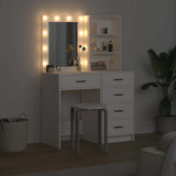 Dressing Table 2 pcs White 50 x 41 x 135 cm Engineered wood 3334200