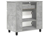 Bathroom Vanity Unit Concrete Grey 60 x 35 x 80 cm 889418