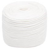 Boat Rope Full White 10 mm 100 m Polypropylene 152561