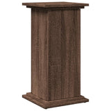 Display Stand with Storage Brown Oak 31x30x60 cm Engineered Wood 854622