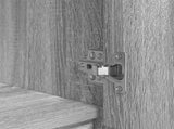 Cabinet with Drawer Grey Sonoma 55.5x34x119.5 cm Engineered Wood 861648