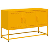 TV Cabinet Mustard Yellow 100.5x39x60.5 cm Steel 846479