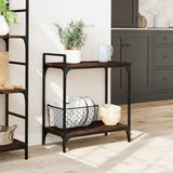 Kitchen Trolley Brown Oak 60.5x31x72.5 cm Engineered Wood 842370