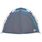 Camping Tent Dome 4-Person Blue Quick Release 4004243