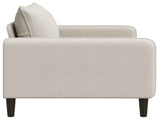 XL Armchair Oatmeal Velvet 42043543
