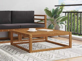 Outdoor Table Natural 79 x 79 x 37 cm 900525
