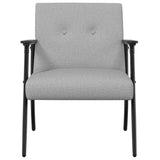 Armchair Cloud Grey 59 x 75 x 78 cm Fabric 42017697