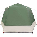 Camping Tent Cabin with Roof Green 420 x 420 x 227 cm Polyester 42001026