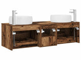 Bathroom Furniture Set 3 pcs Old Wood 49.5 x 44.5 x 66 cm 3405929