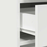Sideboard with Drawer White 40 x 41 x 75 cm Engineered wood 865055