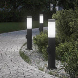 Bollard Lights with Outlet 3pcs 50 cm Stainless Steel IP44 4006036