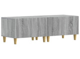 5 Piece LED TV Cabinet Grey Sonoma Engineered Wood 3416605