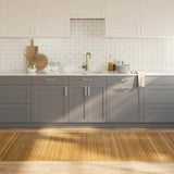 Rug Rectangular Natural 100x300 cm Bamboo 376811