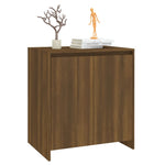 ZNTS Sideboard Brown Oak 70x41x75 cm Engineered Wood 813004