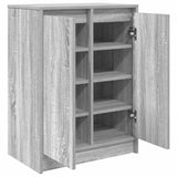 Shoe Cabinet Grey Sonoma 57x34x76 cm Engineered Wood 861873